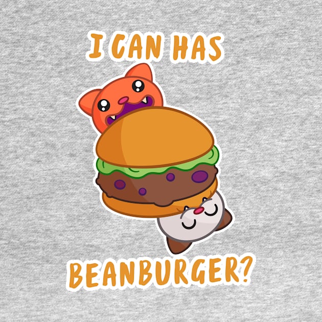 I can has beanburger? For cat Loving vegans and vegetarians by LeavesNotLives